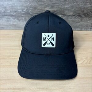 Sota Clothing Hat Cap Strap Back Mens Black Performance Minnesota Logo Outdoors